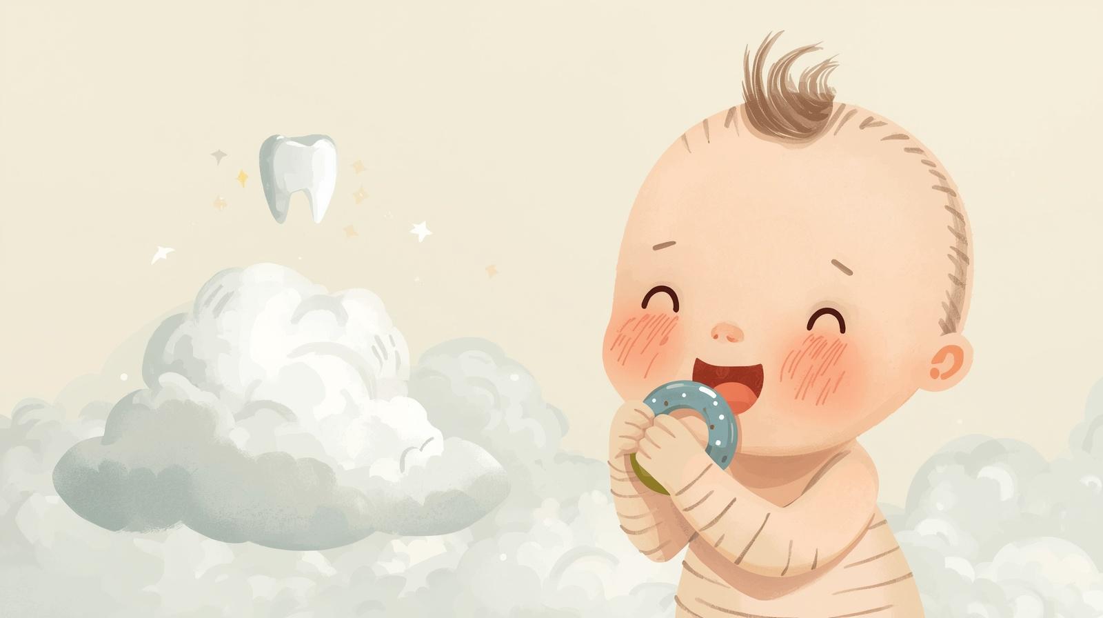 Prvi zubići kod bebe – kada niču i koji su simptomi